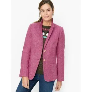 Talbots Jackets Coats Talbots Classic Shetland Blazer